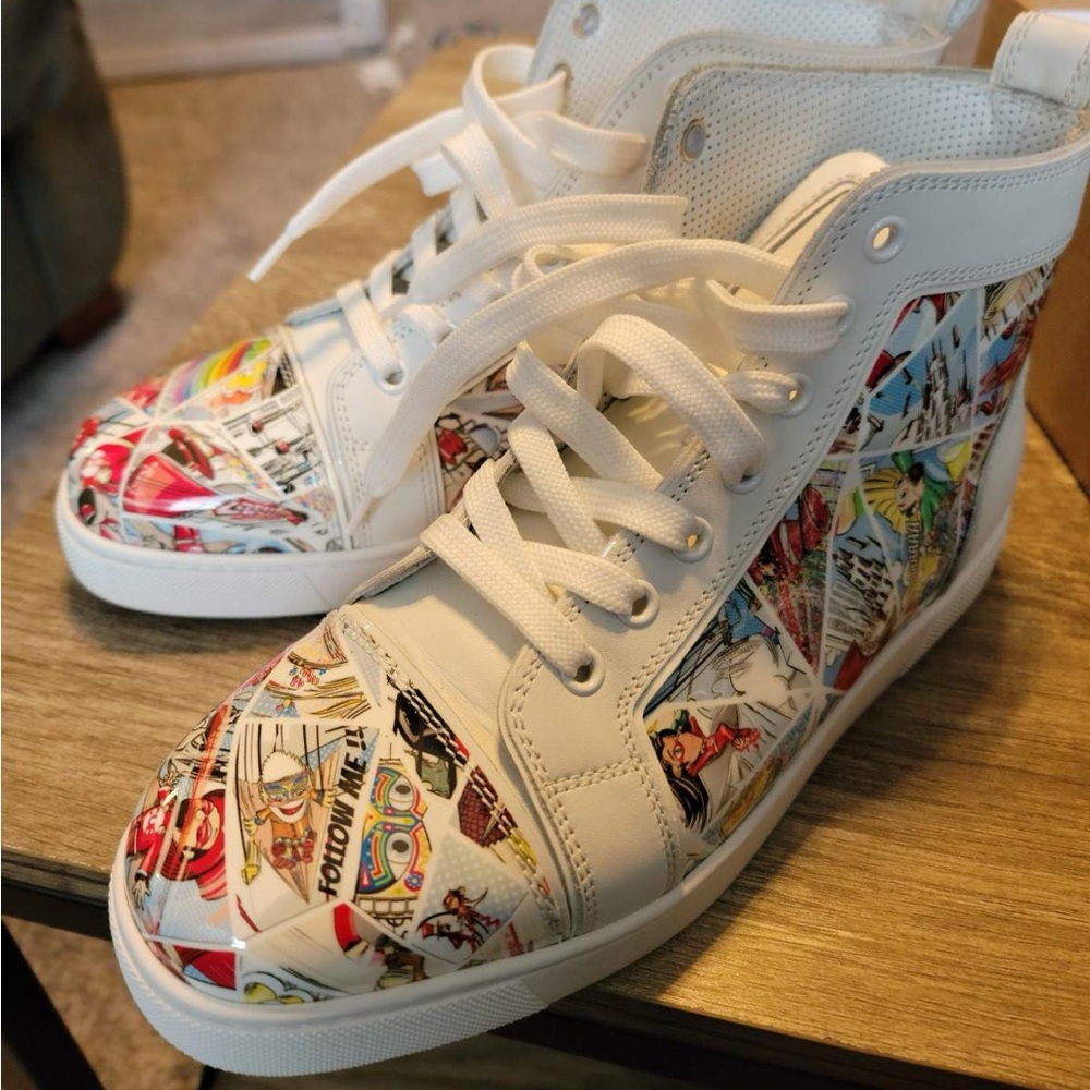 Women’s Christian Louboutin High Top Sneakers